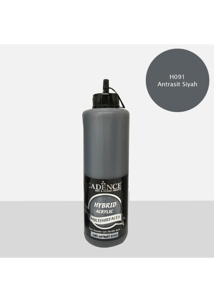 Hybrid Multisurface Boya 500 ml H091 Antrasit Siyah