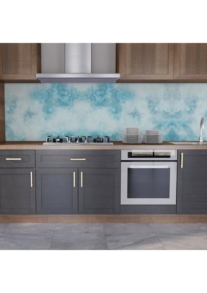 Mutfak Tezgah Arası Folyo Fayans Kaplama Folyosu Absract Desen 60 x 500 fiyatları