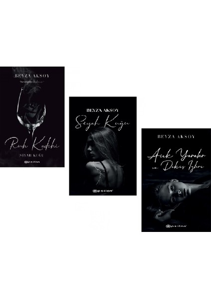 Siyah Kuğu 1 - Siyah Kuğu 2: Ruh Kadehi - 3 Kitap - Beyza Aksoy