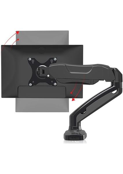 Klc-DS90 17"-32" Monitör Masa Tutucu Kol Stand