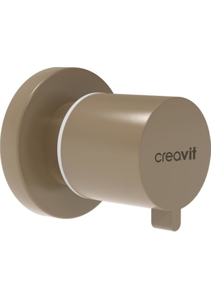 Creavi̇t AC50L.CCM Cappucino Aç-Kapa Ara Kesme Valfi 1/2'