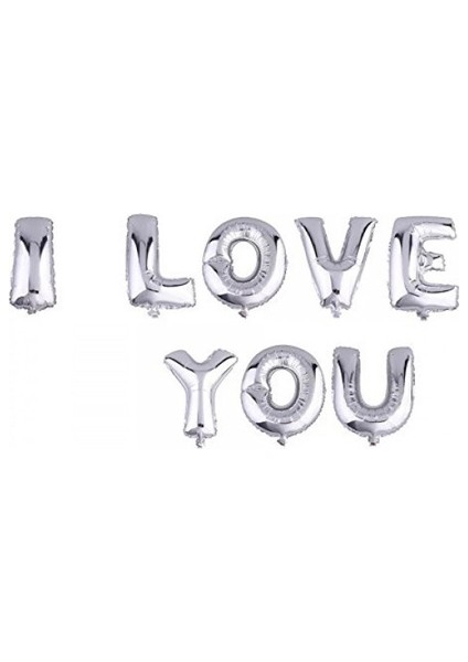 I Love You Folyo Balon Seti