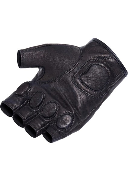 Motosiklet Yarım Parmak Eldiven %100 Deri Karbon Tarak Koruma fırsatları