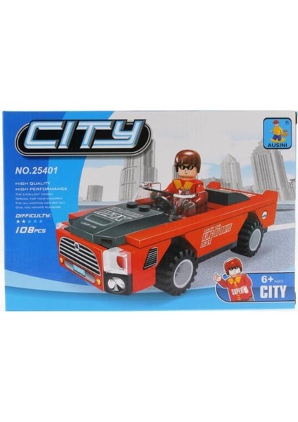 Asya Ant Bricks City 108 Parça City Blok Seti 0131-25401