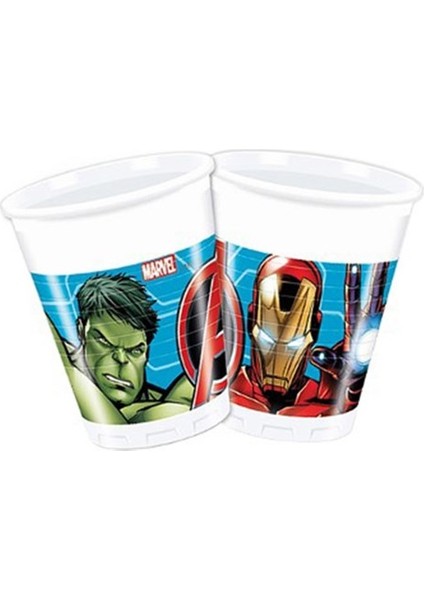 Avengers Power Bardak 8'li