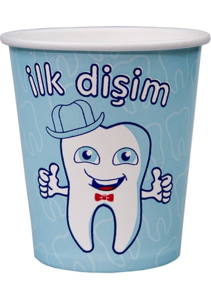 Niceplast Karton Bardak Ilk Dişim Erkek