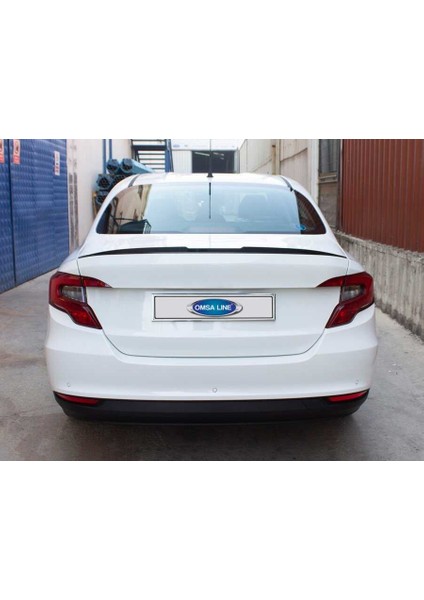 OMSA Fiat Egea SD Spoiler Piano Black ABS 2015 ve Sonrası