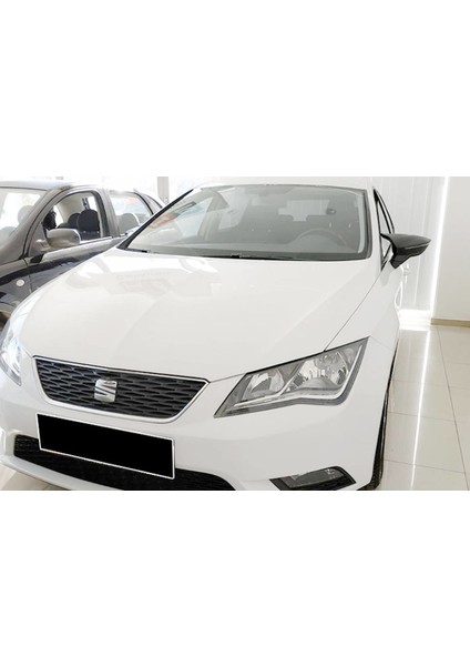 Seat Leon 5F Yarasa Ayna Kapağı Piano Siyah Abs 2012 Ve Sonrası