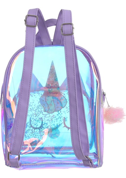 Unicorn Baskılı Şeffaf Sırt Çantası (Yurt Dışından) modelleri