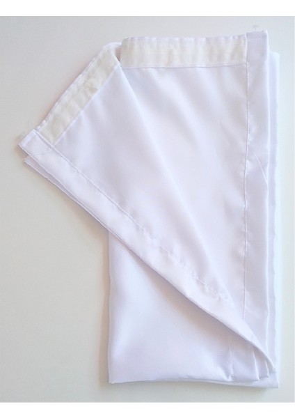 Beyaz Saten Güneşlik