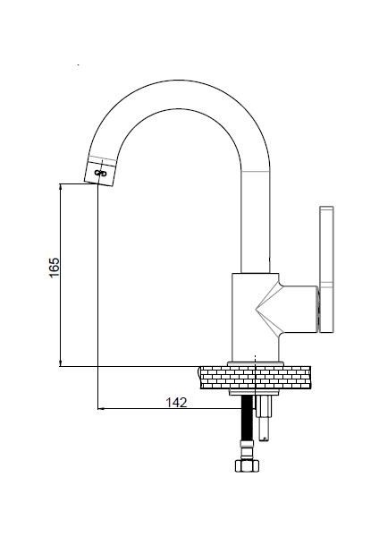 Gildo Tek Gövde Lavabo Bataryası MTL165 fiyatları
