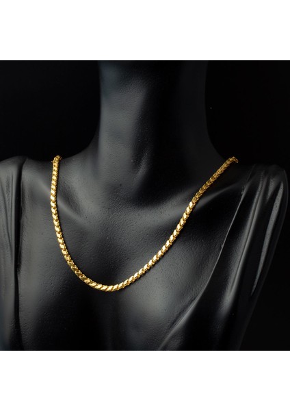 Bilezikçi Pullu Altın Boyun Zinciri 55 cm fiyatları