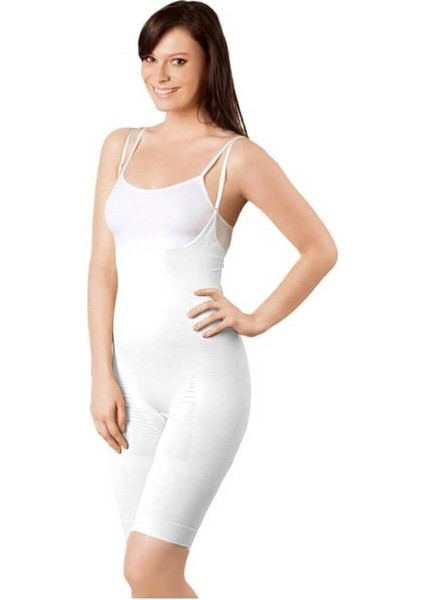 Kadın 240680 Dikişsiz Bodylife Korse Beyaz