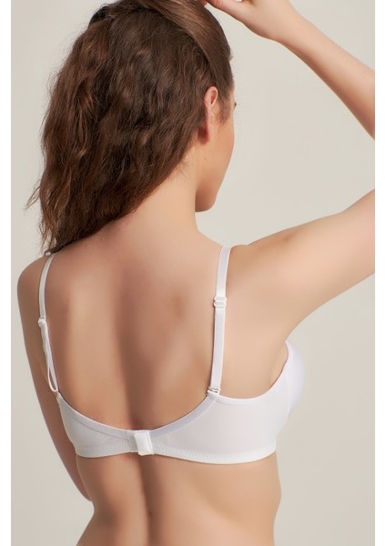 Kadın 9141015 Fanetta Soft Cuptaşlı Battal Sütyen Beyaz fırsatları