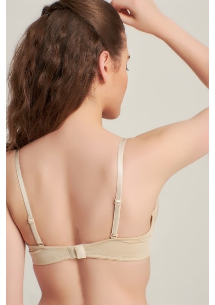 Kadın 7101313 Desteksiz Mikro Kaplı Sihirli Sütyen Ten fırsatları