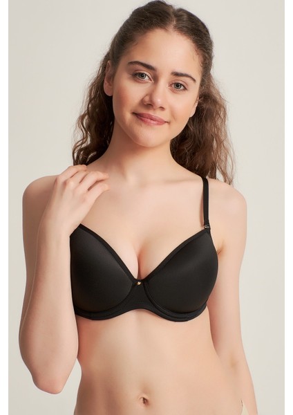 Kadın 9171010 Fealty Dolgusuz Desteksiz Mikro Sütyen Siyah fiyatları