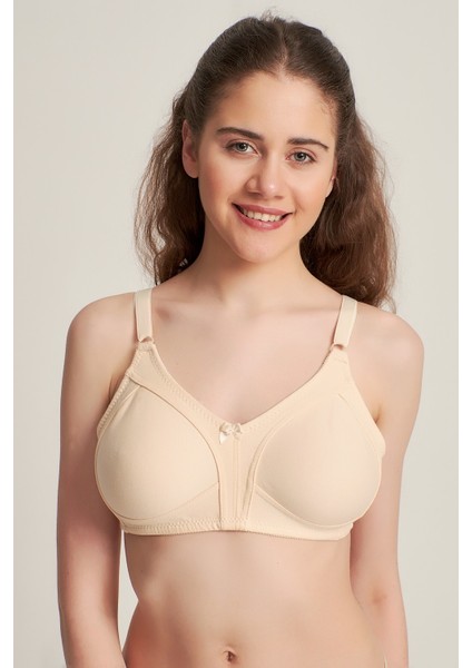 Kadın 30501 Desteksiz Dolgusuz Balensiz Penye Sütyen Ten fiyatları