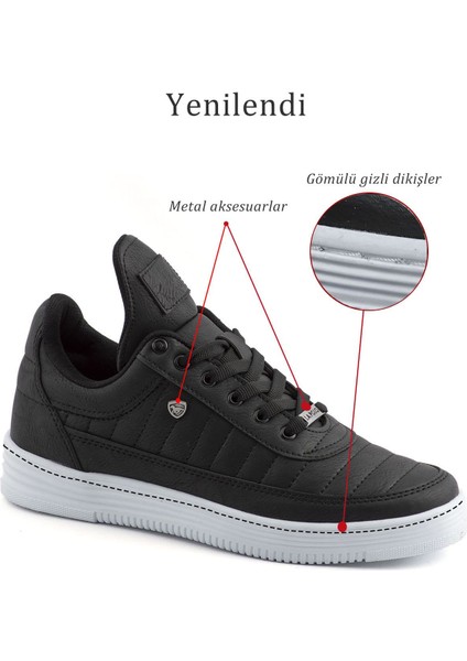 07 Siyah Beyaz Unisex Erkek Spor Ayakkabı indirimleri