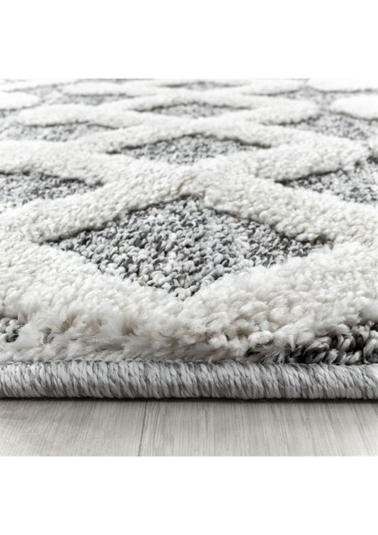 Modern Dekoratif Bukleli kabartmalı gotik desenli Krem Gri Oturma odası Salon Halısı fırsatları