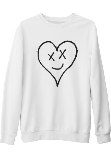 Mars Argo - Using Beyaz Kalın Sweatshirt