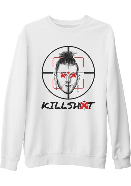 Eminem - Killshot Beyaz Kalın Sweatshirt