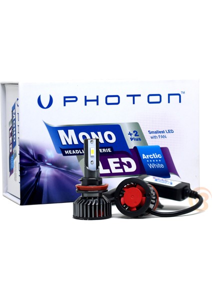 Mono Csp LED Xenon 6000K Beyaz Işık 12800L - H4