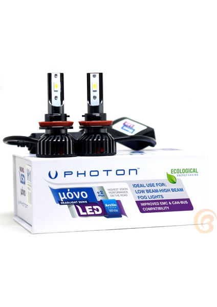 Mono Csp LED Xenon 6000K Beyaz Işık 12800L - H1