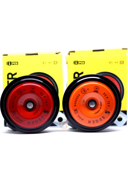 Renault Megane Seger M50F Didit Jpt Soketli Korna Takım 12V 118 Db