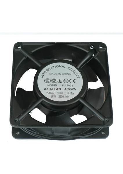 Efe Kuluçka Makineleri 220 Volt Fan 12 x 12 cm