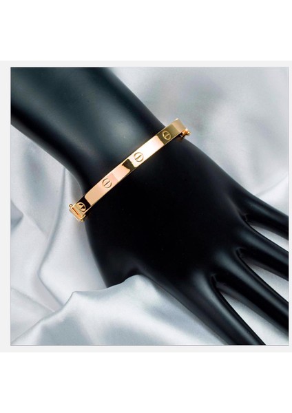 Vidalı 14 Ayar Kelepçe Genç Bileziği fiyatları