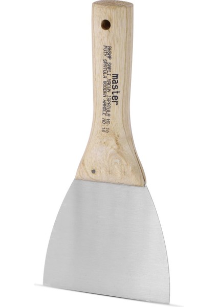 - Ispatula Ahşap Saplı Yay Çeliği No:14 cm