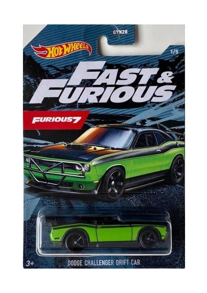 Dodge Challenger Drift Car Fast Furious Eğlenceli Macera Dolu Araba