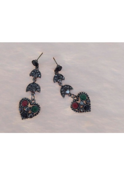 Vintage Hürrem Sultan Otantik Sallantılı Küpe Taşlı fiyatları