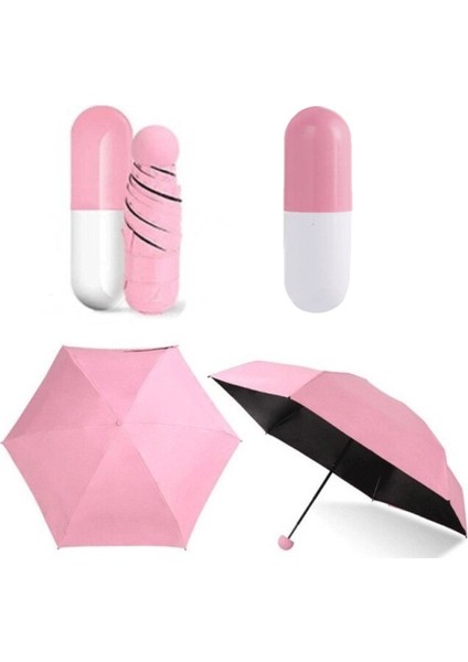 18 cm Mini Cep Için Kare Güneş Şemsiye Yağmur Için (Yurt Dışından) fiyatları