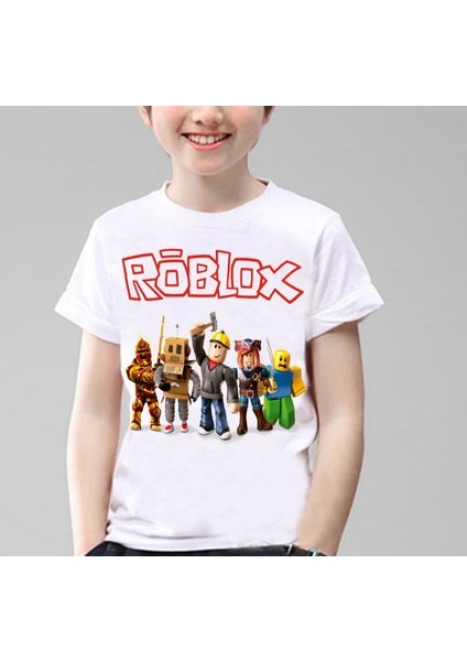 Roblox Karakterler Çocuk Tişört
