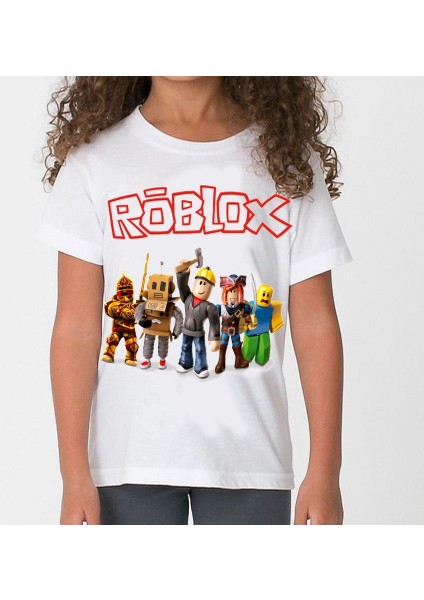 Roblox Karakterler Çocuk Tişört