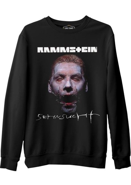Rammstein - Sehnsucht Siyah Erkek Kalın Sweatshirt