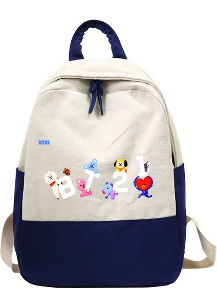 BTS BT21 Sevimli Sırt Çantası