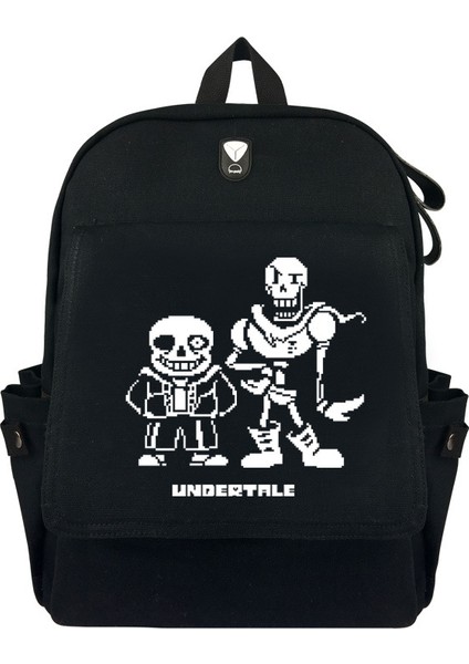 Undertale Temalı Okul Çantası