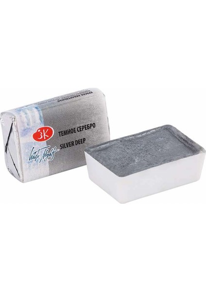 St.petersburg Beyaz Gece Tam Tablet Metalik Suluboya 2,5 ml N:962 Silver Deep