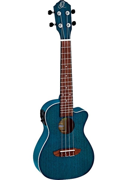 RUOCEAN-CE Elektro Concert Ukulele (Ocean Blue)