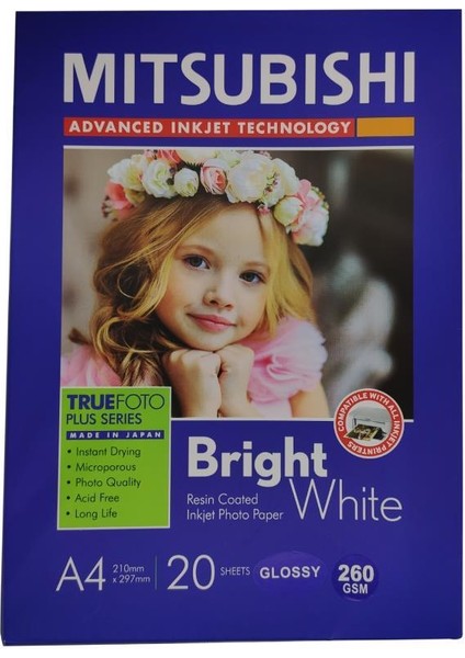 A4 260GR Parlak Inkjet Kağıt