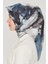 Yeni Sezon Nostalji Serisi Ipek Twill Eşarp 8534D-85 3