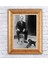 Çerçeveli Atatürk Yavru Köpek Kanvas Tablo 1