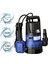 QSB550 550W Plastik Gövdeli Kirli ve Temiz Su Dalgıç Pompa Seti Şamandıralı Otomatik Paket 1
