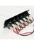 6 Anahtar Swicth Panel Slim Model Kırmızı Işık Sembollü 12-24V 3