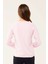 Kadın Pembe Yuvarlak Yaka Ev Giyim 3