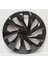 Opel Uyumlu Piano Black Jant Kapağı 15 Inç Kırılmaz 4 Adet Ve Amblem 1