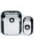 Amx 160 Baccini Inox Tezgahaltı Eviye 1