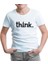 Satranç - Think When Play Beyaz Çocuk Tshirt 1